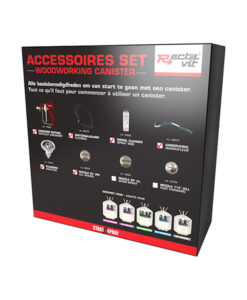Rectavit Accessoires set - Woodworking canister